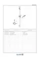 Kombination aus Wandhalter, Gleitschieber, Handbrause und Brauseschlauch. Kludi FIZZ Duscheinheit zur Wandmontage mit ergonomischer Gestaltung.